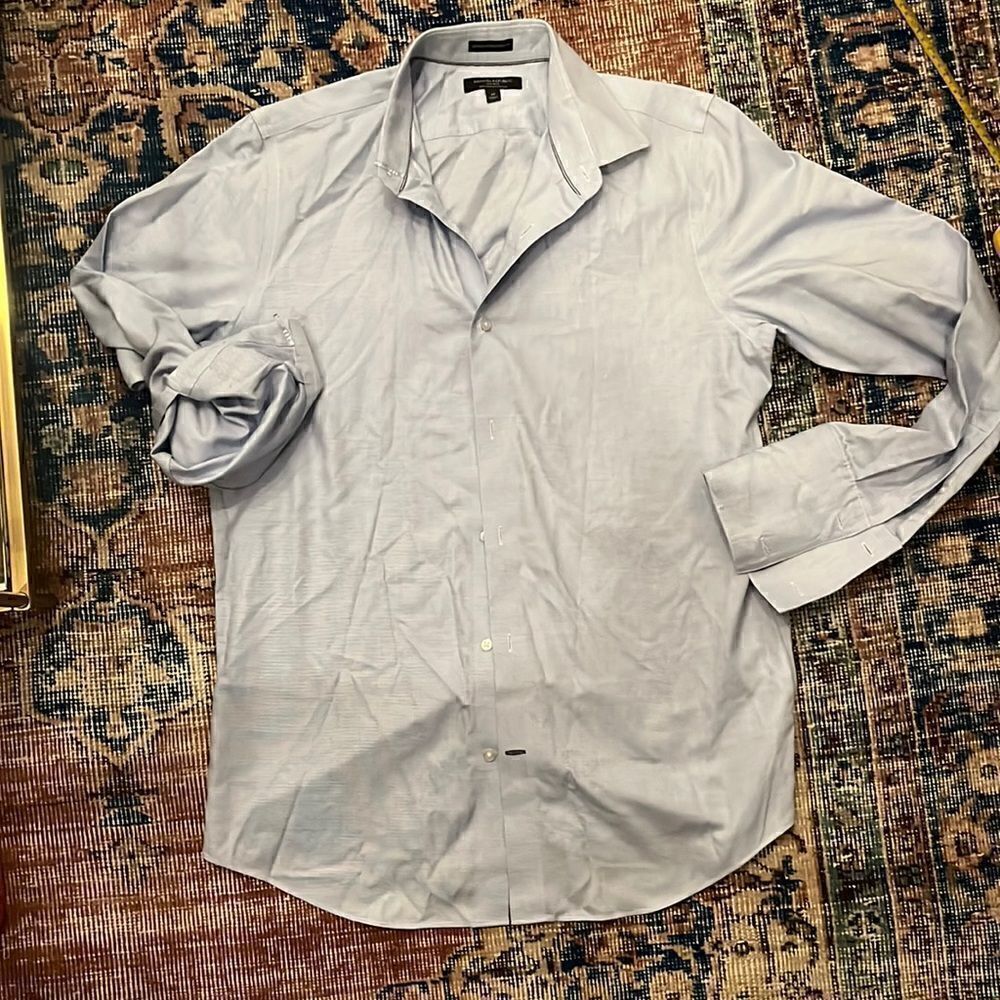 Banana Republic Non-Iron 100% Cotton Stretch- Camden Standard Fit